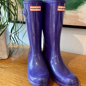Purple Kids HUNTER Rain Boots